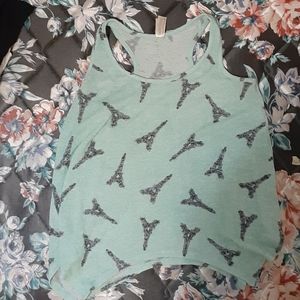 Eiffel Tower tank top
